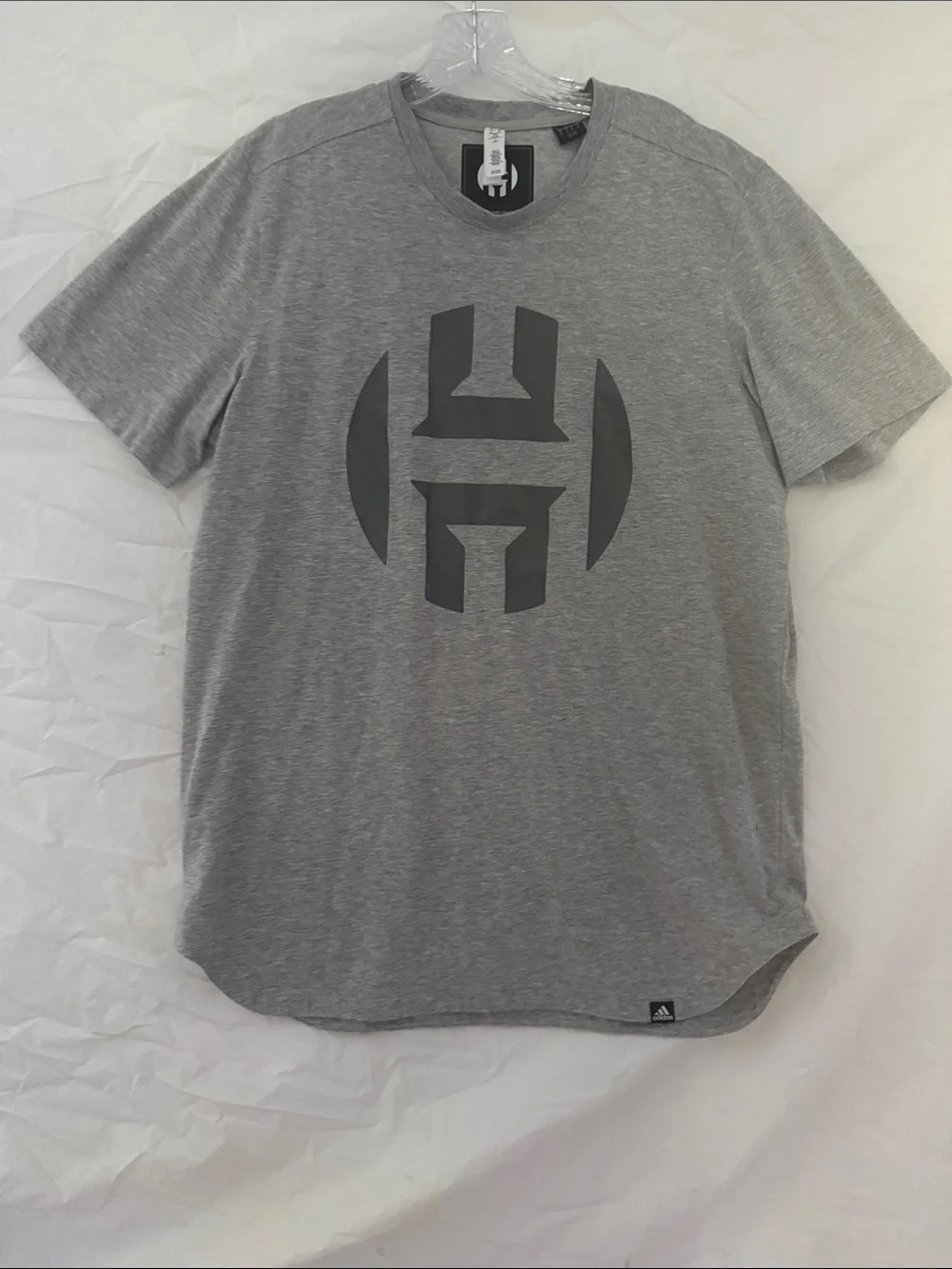 adidas x James Harden Gray Short-Sleeve Tee